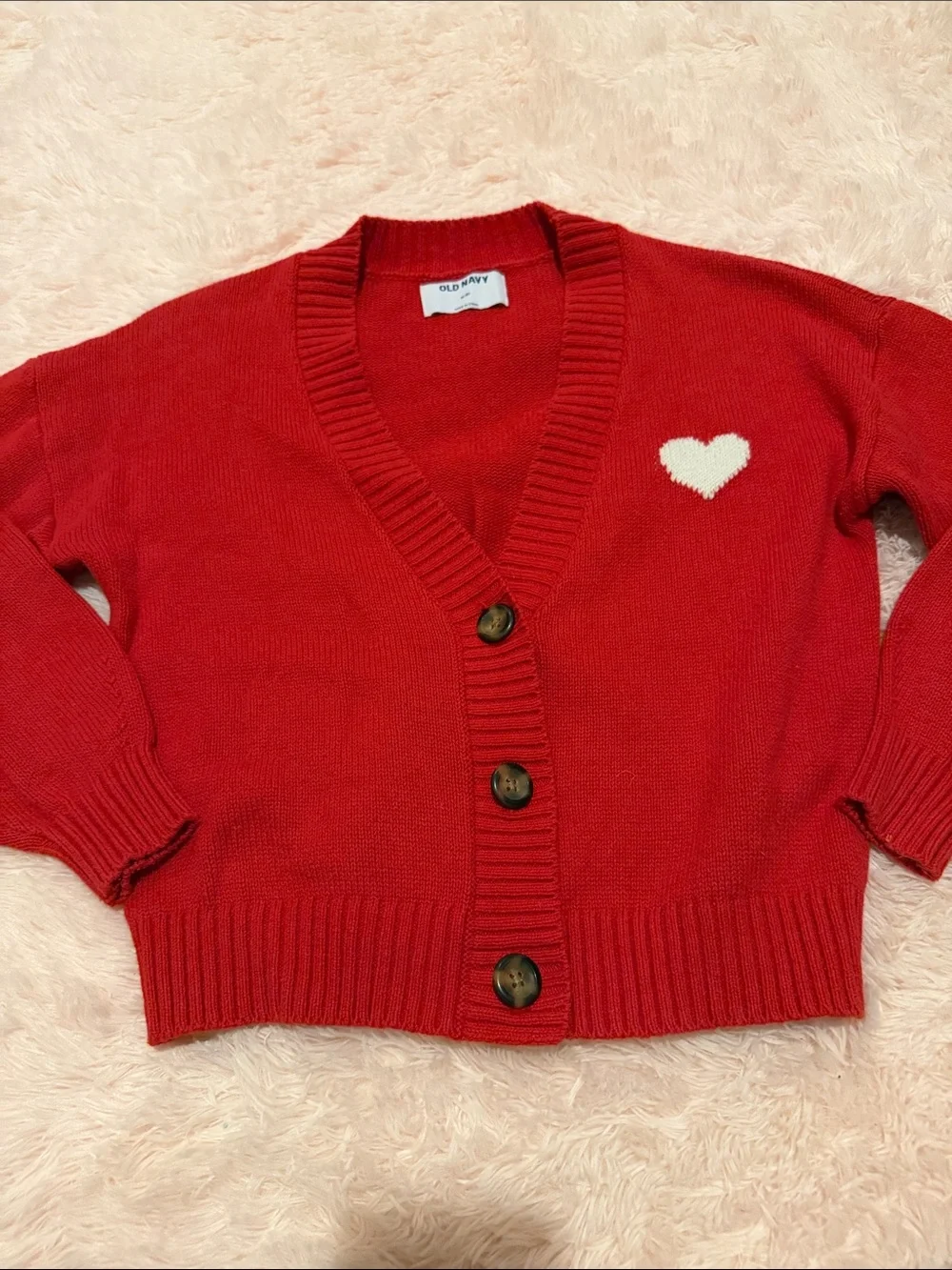 Heart cardigan